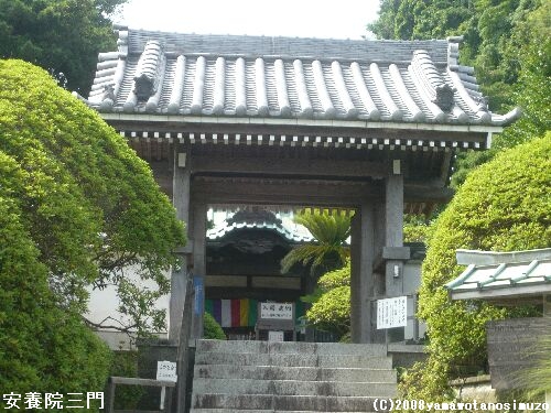 安養院三門