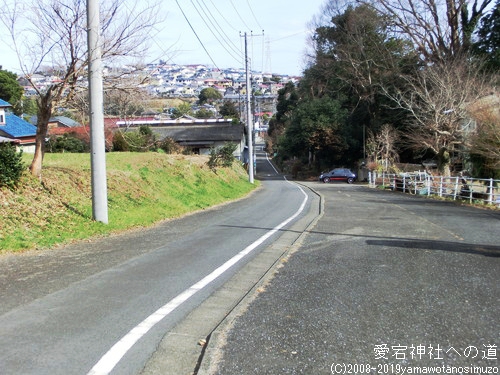愛宕神社への道