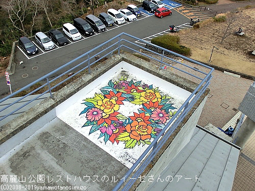 高麗山公園レストハウスのルイーゼさんのアート